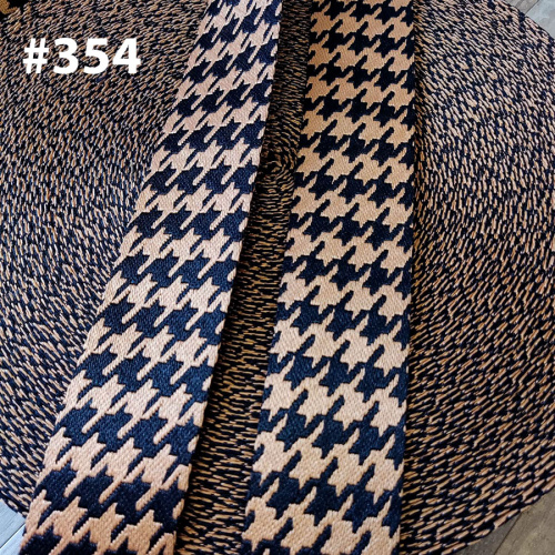 Лента ременная стропа 50 мм Жаккард Гусиная лапка фото 3