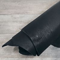 Кожа Вороток краст 2,1-2,5 мм Черный