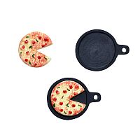 Пицца на сковородке  для кукол Миниатюра 1:12  - купить для кожевенного хобби