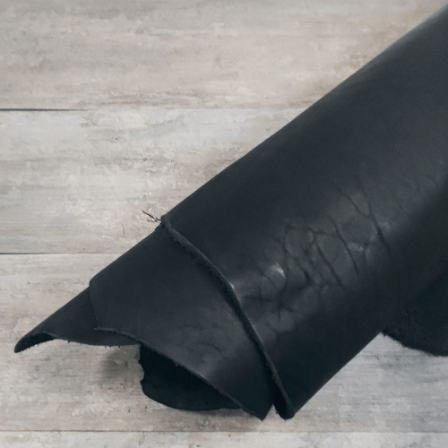 Кожа Вороток краст 2,1-2,5 мм Черный