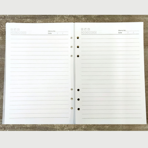 Блок бумажный для ежедневников А5-А7 80 листов с календарем фото 5