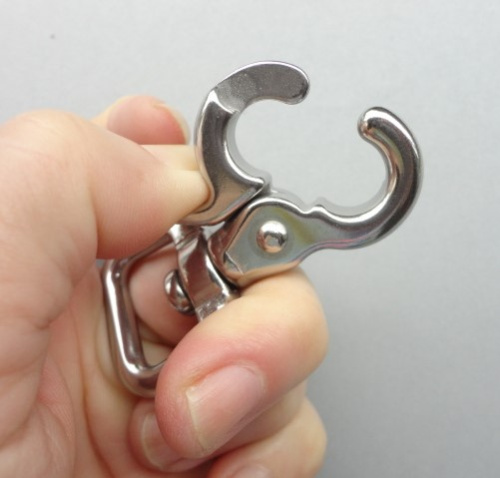 Карабин для поводка 16, 20 мм литой Сталь фото 7 Карабин для поводка 16, 20 мм литой Сталь фото 7