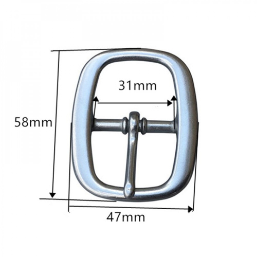 Пряжка 14-34 мм стальная с перекладиной W056 фото 13