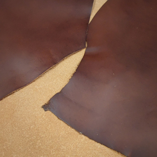 Кожа Пола 1,2 мм растит. дубл. BUTTERO 07 Каштан фото 5