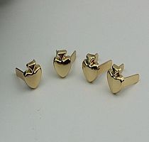 Зажим декоративный Пики  - купить для кожевенного хобби