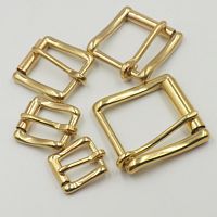 Пряжка 13-50 мм латунная c роликом Z002