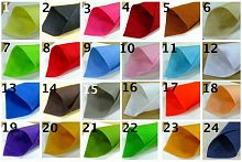 Фетр мягкий 1,4 мм 25 цветов