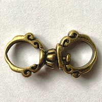 Вертлюг Латунь фигурный  - купить для кожевенного хобби