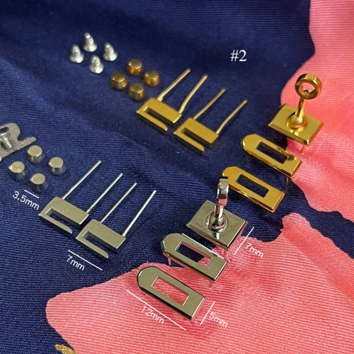 Комплект фурнитуры для мини-сумок Сталь фото 6