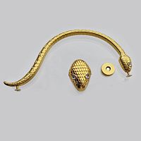 Комплект фурнитуры для сумки Золотая змейка  - купить для кожевенного хобби