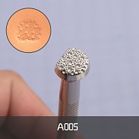 Штамп для тиснения по коже A-005 AG  - купить для кожевенного хобби