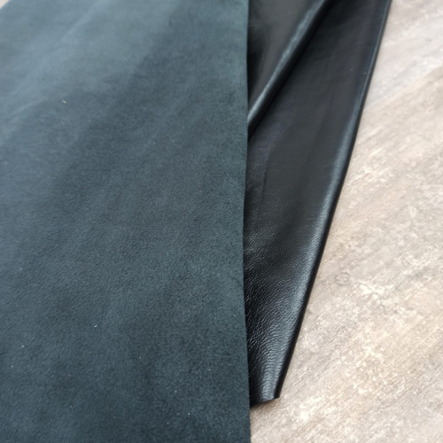 Кожа Овчина (шевро) 0,6-0,8 мм Черный Люкс Турция  фото 7