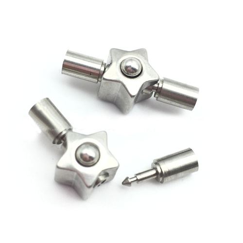 Застежка 3 мм для круглого браслета Звезда | Галерея фото | Pava.pro Застежка 3 мм для круглого браслета Звезда BR-KZ40 - фото товара