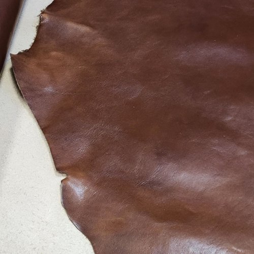 Кожа КРС раст. дуб. Puccini 1,2-1,4 мм Коньяк фото 2