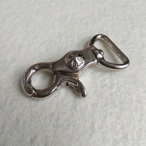 Карабин 12-20 мм Латунь с покрытием, арт. 1445 фото 7 Карабин 12-20 мм Латунь с покрытием, арт. 1445 фото 7