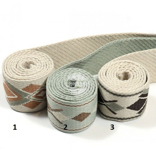 Лента ременная стропа 38 мм Ромбы пэ фото 6