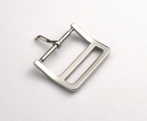 Пряжка бакля для ремешков часов 16-22 мм AW фото 3