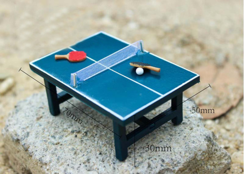 Стол для настольного тенниса для куклы Миниатюра 1:12 | Галерея фото | Pava.pro Стол для настольного тенниса для куклы Миниатюра 1:12 - фото товара