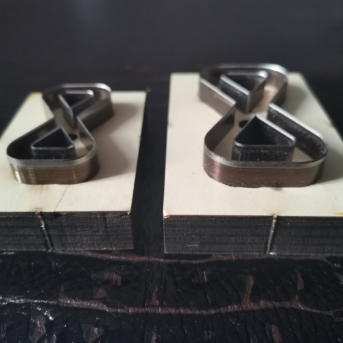 Штанцформы (вырубные штампы) для элементов кожаных цепочек фото 4