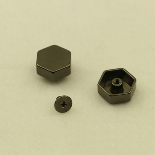 Пукля (ножка) для сумок шестигранная фото 2 Пукля (ножка) для сумок шестигранная фото 2