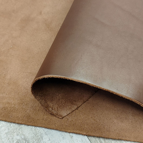 Кожа Краст Босс  2,1-2,5 мм Коньяк фото 3