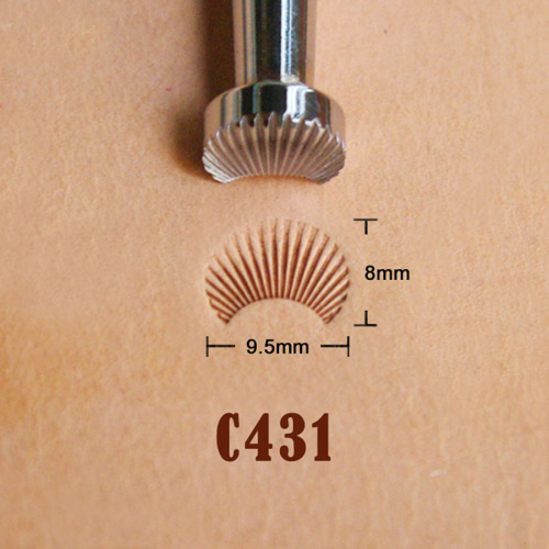 Штамп для тиснения по коже C431 PGF углеродистая сталь  PGF-C431 - фото товара