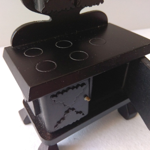 Печь-плита ретро для кукольного дома  BBQ 101 - фото товара фото 3