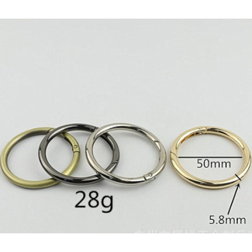 Кольцо-карабин разъемное 10-50 мм фото 8