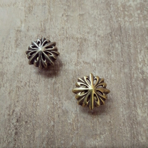 Кончо для кожаных изделий 15 мм латунное Кончо для кожаных изделий 15 мм латунное