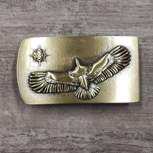 Пряжка для ремня с шипом 38 мм Полет Орла  PR-В090А - фото товара фото 2