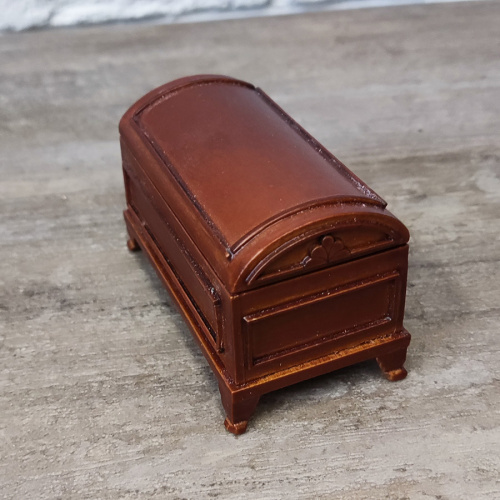 Сундук деревянный для кукол Миниатюра 1:12  SUN 01 - фото товара фото 3