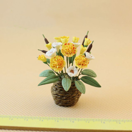 Букет с камышами для кукольного дома 1:12 фото 5 Букет с камышами для кукольного дома 1:12 фото 5