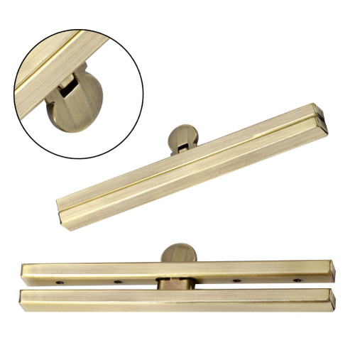 Замок рамочный для кошелька, клатча 11,4 см/19 см фото 3 Замок рамочный для кошелька, клатча 11,4 см/19 см фото 3