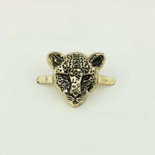 Зажим декоративный Голова леопарда | Галерея фото | Pava.pro фото 2 Зажим декоративный Голова леопарда HF Z-56 - фото товара фото 2