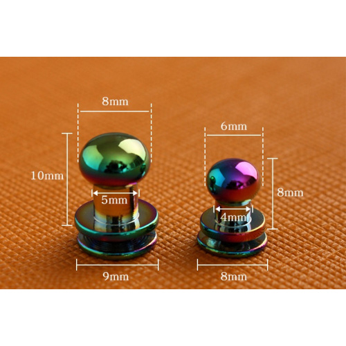 Кнопки кобурные для кожаных изделий Хамелеон фото 2