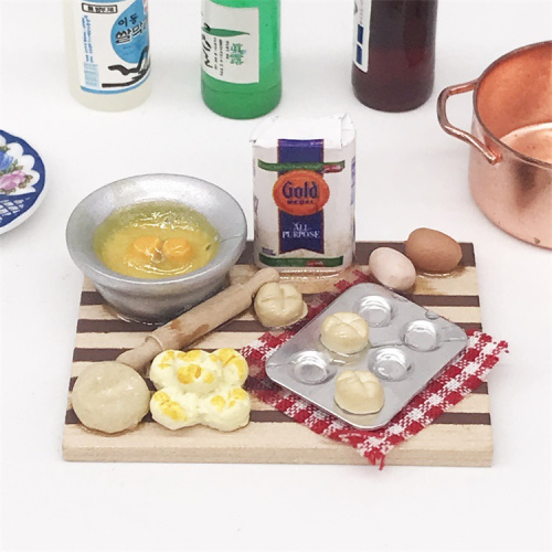 Кулинарный набор на доске Миниатюра 1:12  SH CS-901  - фото товара фото 2