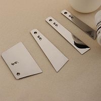 Шпатель из нержавеющей стали для нанесения химии