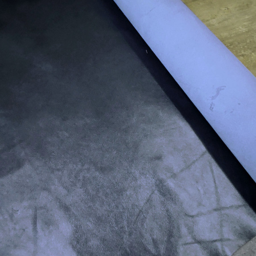 Кожа КРС 1,0 мм с покр. Темно-синий перламутр Италия фото 3