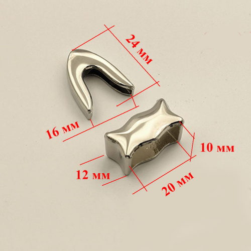 Комплект фурнитуры для ремня 20 мм ZB2597 фото 7 Комплект фурнитуры для ремня 20 мм ZB2597 фото 7