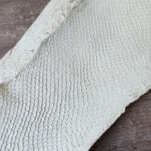 Кожа рыбы 0,7 мм Лосось коричневый/молочный фото 2 Кожа рыбы 0,7 мм Лосось коричневый/молочный фото 2