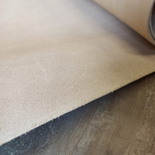 Кожа Вороток 2,1-2,5 мм раст. дубл. Натуральный  фото 3