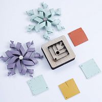 Штанцформы (вырубные штампы) Снежинка  - купить для кожевенного хобби