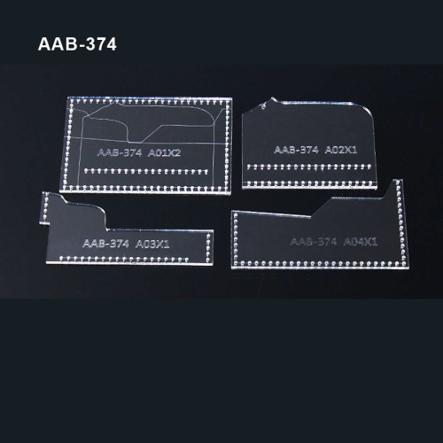 Шаблоны-лекала для картхолдера Медведь AAB-374  AAB-374 - фото товара фото 2