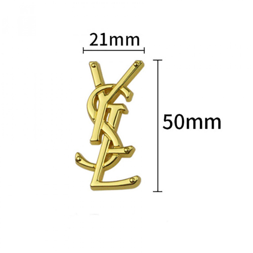 Зажим декоративный винтовой YSL 50 мм фото 2