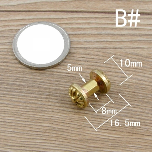 Винт декоративный двусторонний латунь фото 5 Винт декоративный двусторонний латунь фото 5