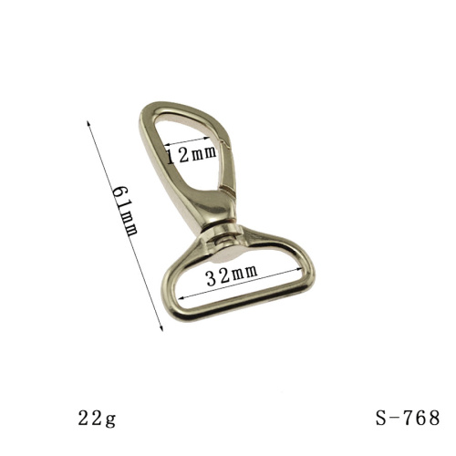 Карабин металлический 32 мм скошенный S-768 | Галерея фото | Pava.pro Карабин металлический 32 мм скошенный S-768 - фото товара