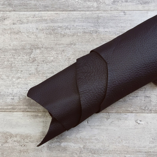 Кожа оленя 0,8 мм Темно-коричневый Италия фото 6