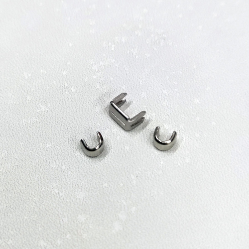 Бегунок, зажимы, ограничители для молнии №5 YKK серебро фото 4