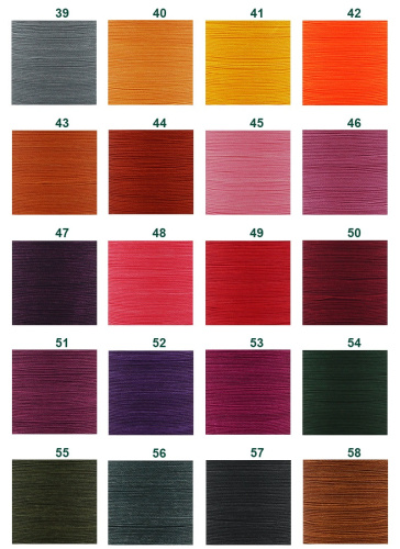 Нить для кожи вощеная 1 мм плоская Galaces 20 м фото 7