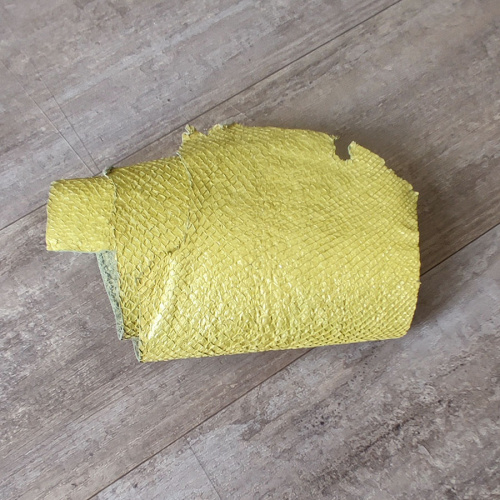 Кожа рыбы Лосось Перламутр фото 17